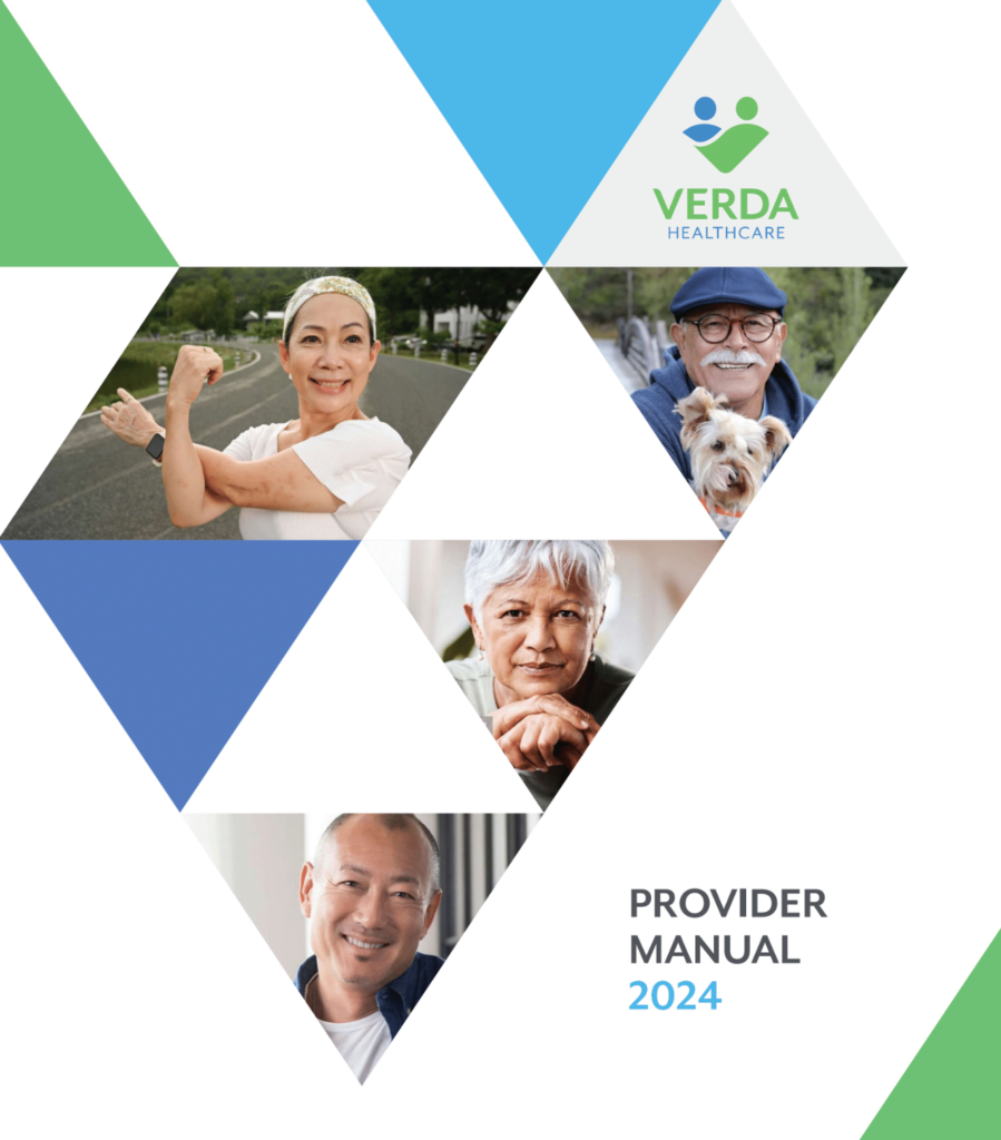 Verda Healthcare - Provider Manual